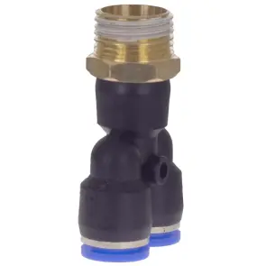 Штуцер цанговий Y Ø8мм МТ ⅜" SIGMA (7027821) №3
