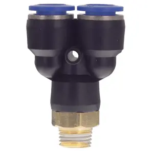 Штуцер цанговий (Y-подібний) Ø10мм МТ 1/4" SIGMA (7027851) №3
