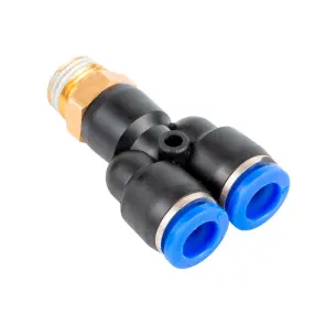 Штуцер цанговий Y Ø10мм МТ ⅜" SIGMA (7027861) №1
