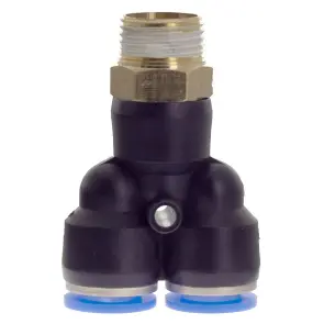 Штуцер цанговий Y Ø10мм МТ ⅜" SIGMA (7027861) №2