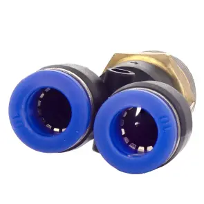 Штуцер цанговый (Y-образный) Ø10мм МТ ½" SIGMA (7027871) №5