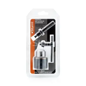 Патрон с ключом 13 мм и адаптером SDS+ резьба1/2-20 UNF Sturm IDHK1.5-13MM1/2-20UNF+SDS №2