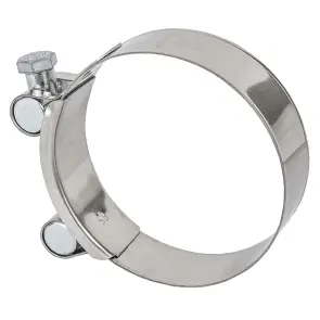 Хомут силовий нержавіючий 24мм Ø80-85мм (КРАТНО 5шт) SIGMA (2508241) №4