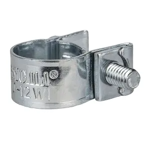 Хомут силовой оцинкованный Mini 9мм Ø10-12мм 50шт SIGMA (2507561) №2
