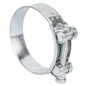 Хомут силовий оцинкований 24мм Ø86-91мм (КРАТНО 5шт) SIGMA (2509251) №1