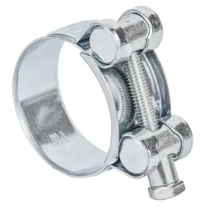 Хомут силовий оцинкований 20мм Ø38-41мм (КРАТНО 10шт) SIGMA (2509131) №1