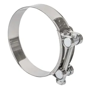 Хомут силовий нержавіючий 24мм Ø98-103мм (КРАТНО 5шт) SIGMA (2508271) №1