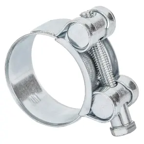 Хомут силовий оцинкований 20мм Ø36-39мм (КРАТНО 10шт) SIGMA (2509121) №1