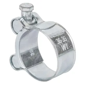 Хомут силовий оцинкований 20мм Ø36-39мм (КРАТНО 10шт) SIGMA (2509121) №4