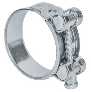 Хомут силовий оцинкований 22мм Ø52-55мм (КРАТНО 5шт) SIGMA (2509171) №1