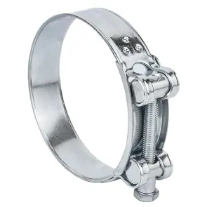 Хомут силовой оцинкованный 24мм Ø92-97мм (КРАТНО 5шт) SIGMA (2509261) №1