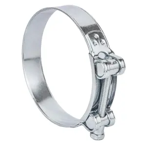 Хомут силовий оцинкований 24мм Ø104-112мм (КРАТНО 5шт) SIGMA (2509281) №1