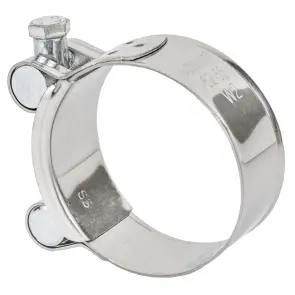 Хомут силовой нержавеющий 22мм Ø52-55мм (КРАТНО 5шт) SIGMA (2508171) №4