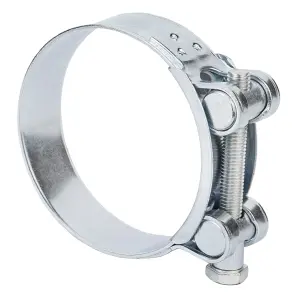 Хомут силовий оцинкований 24мм Ø76-80мм (КРАТНО 5шт) SIGMA (2509231) №1