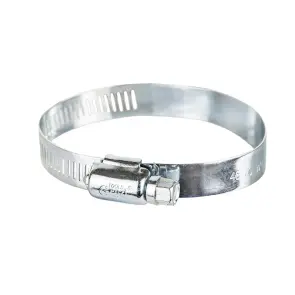 Хомут черв'ячний оцинкований 12.7мм D46-70мм 10шт GRAD (2511455) №2