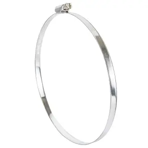 Хомут черв'ячний нержавіючий 9мм D140-160мм 10шт SIGMA (2510221) №1