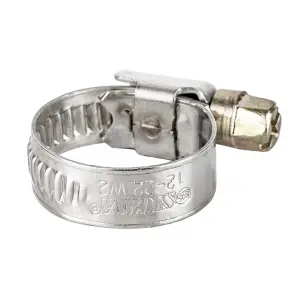 Хомут черв'ячний нержавіючий 9мм D12-22мм 25шт SIGMA (2510031) №3