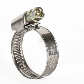 Хомут черв'ячний нержавіючий 9мм D16-27мм 25шт SIGMA (2510051) №4