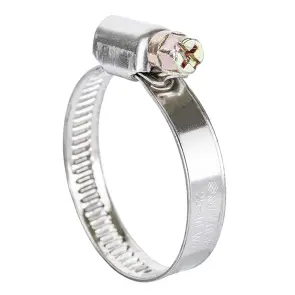 Хомут черв'ячний нержавіючий 9мм D25-40мм 25шт SIGMA (2510081) №1