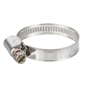 Хомут черв'ячний нержавіючий 9мм D25-40мм 25шт SIGMA (2510081) №3