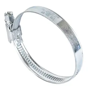 Хомут черв'ячний оцинкований 9мм D40-60мм 10шт SIGMA (2511111) №2