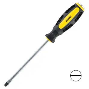 Викрутка ударна шліцьова SL6×100мм CrV SIGMA (4004431) №1