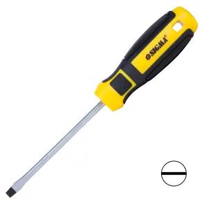 Викрутка шліцьова SL 5.0×100мм CrV Mega SIGMA (4009211) №1