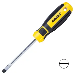Отвертка шлицевая SL 6.0×100мм CrV Mega SIGMA (4009251) №1