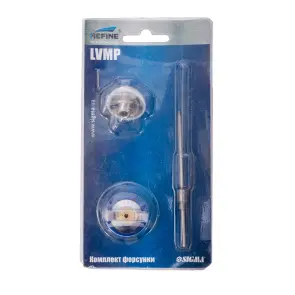 Комплект форсунки LVMP Ø1.0 мм для 6814191, 6814201 REFINE (6817721) №7