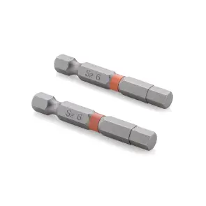 Биты S2 HEX6x50 мм, 2шт Sturm 1273404 №1