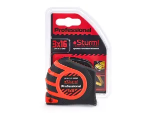 Рулетка с усиленным магнитом Sturm 2010-01-3-16PRO, 3 м х 16 мм №2