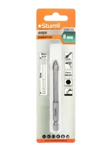 Сверло по стеклу и кафелю Sturm 5380103, 8мм №2