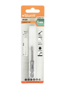 Сверло по стеклу и кафелю Sturm 5380101, 5мм №2