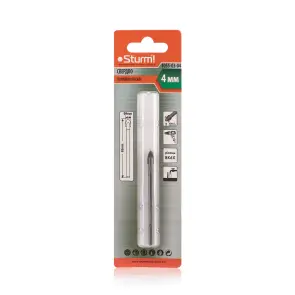 Свердло по склу та кахлю Sturm d= 4mm 1055-03-04 №2