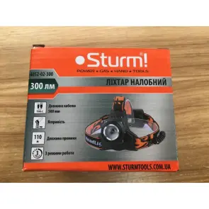 Ліхтар налобний світлодіодний Sturm 4052-02-300 №7