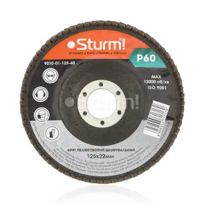 Коло зачистне пелюсткове (125x22 №60) Sturm 9010-01-125-60 №1