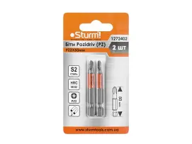 Біти S2 PZ2x50 мм, 2шт Sturm 1272402 купити в Києві
