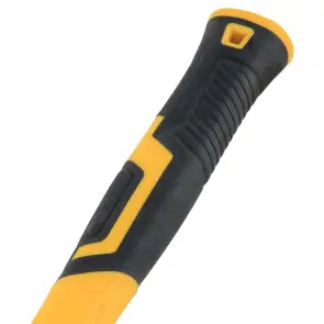 Киянка гумова чорно-біла 450г фібергласова рукоятка SIGMA (4317241) №5