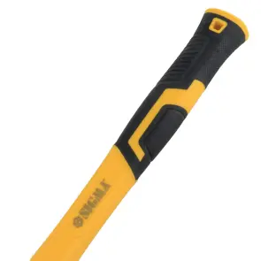 Киянка гумова біла 225г фібергласова рукоятка SIGMA (4317281) №5