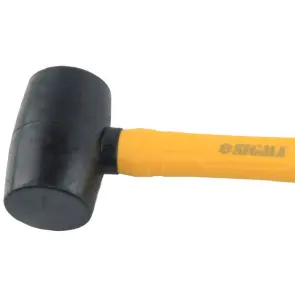 Киевлянка резиновая черная 225г фибергласовая рукоятка SIGMA (4317341) №3