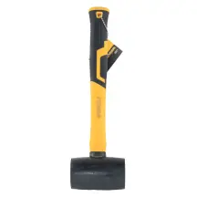 Киевлянка резиновая черная 340г фибергласовая рукоятка SIGMA (4317351)