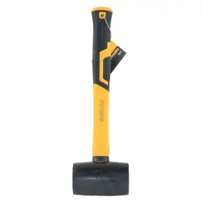 Киевлянка резиновая черная 340г фибергласовая рукоятка SIGMA (4317351) №1