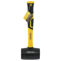 Киевлянка резиновая черная 450г фибергласовая рукоятка SIGMA (4317361)
