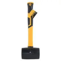 Киевлянка резиновая черная 680г фибергласовая рукоятка SIGMA (4317371)