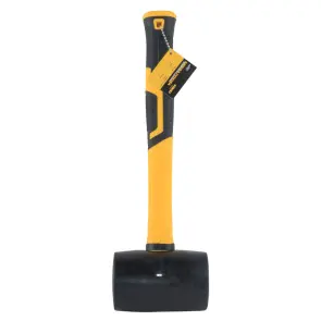 Киевлянка резиновая черная 680г фибергласовая рукоятка SIGMA (4317371) №1