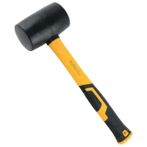 Киевлянка резиновая черная 680г фибергласовая рукоятка SIGMA (4317371) №2