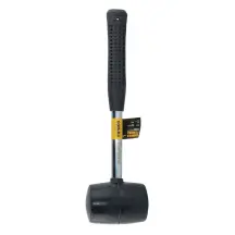 Киевлянка резиновая черная 340г металлическая обрезиненная рукоятка SIGMA (4317471)