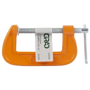 Струбцина столярна тип "G" 100мм GRAD (4241535) №8