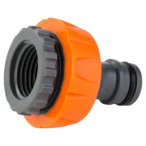 Адаптер для коннектора ½" универсальный в/с ½"×¾" (ABS+TPR) FLORA (5015834) №3