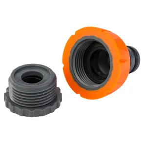 Адаптер для коннектора ½" универсальный в/с ½"×¾" (ABS+TPR) FLORA (5015834) №4
